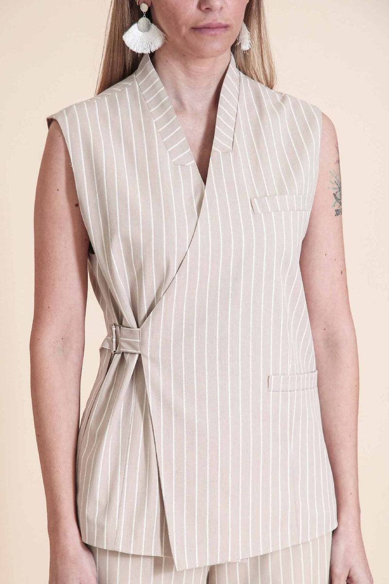 Le Streghe GILET INCROCIO Pezzi Unici