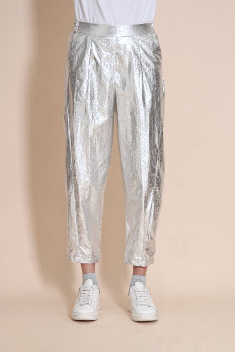 Le Streghe PANTALONE ARGENTO Fino Al -60%