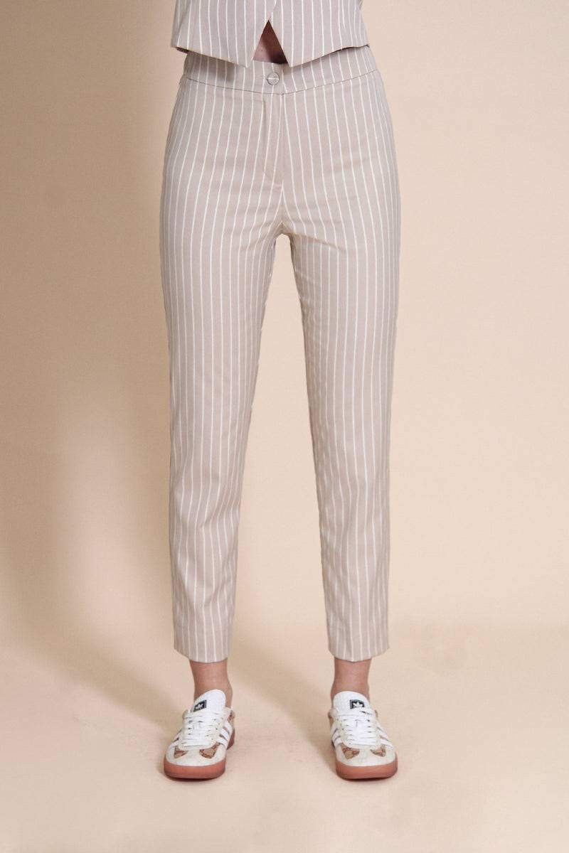 Le Streghe PANTALONE GESSATO Affare Del Giorno