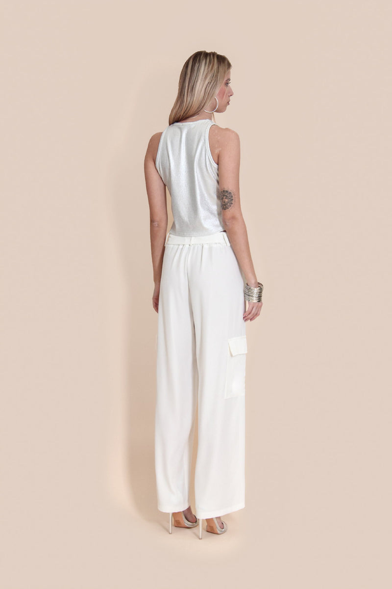 Le Streghe PANTALONE LARGO Prezzo Ridotto