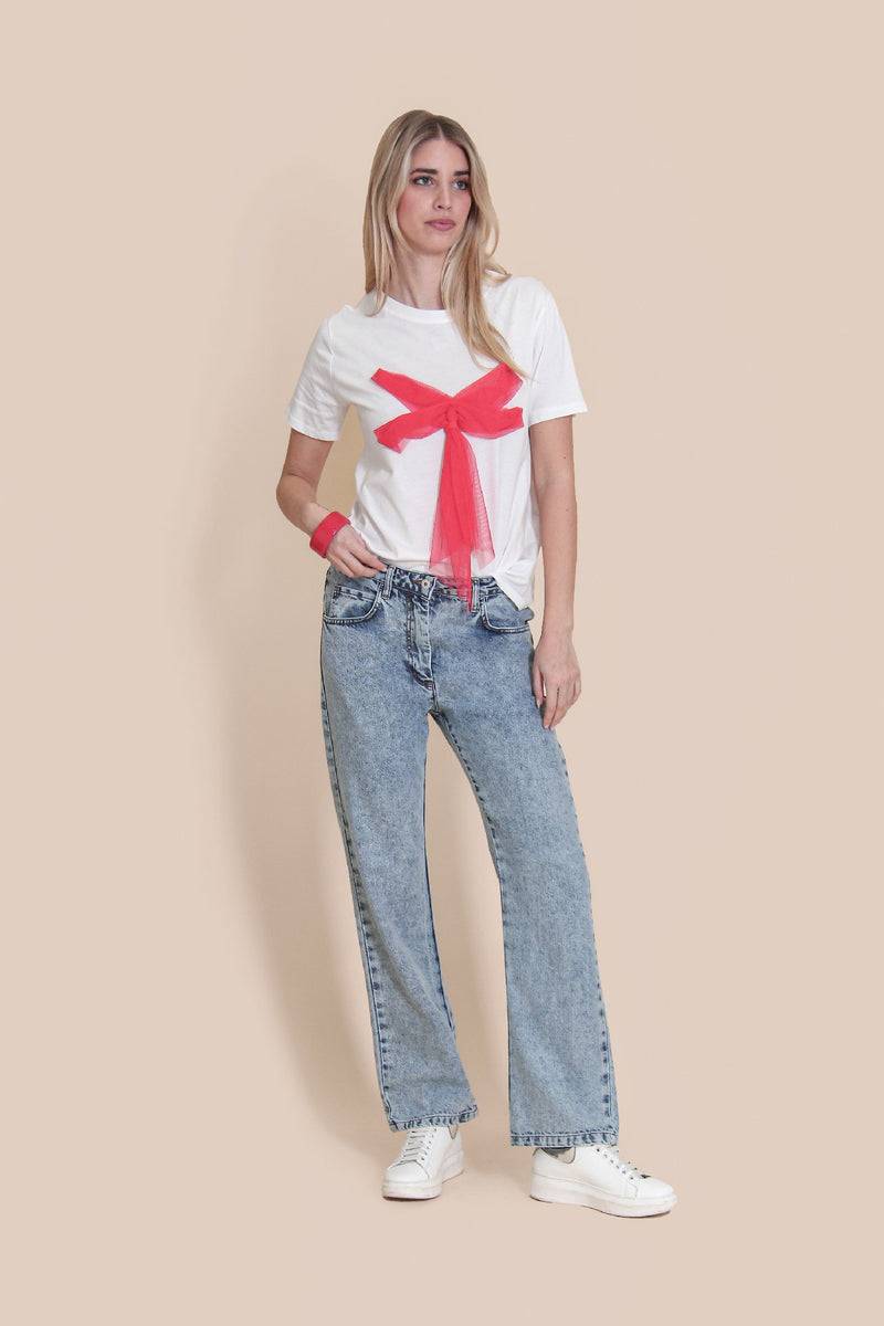 Le Streghe T-SHIRT FIOCCO In Vendita
