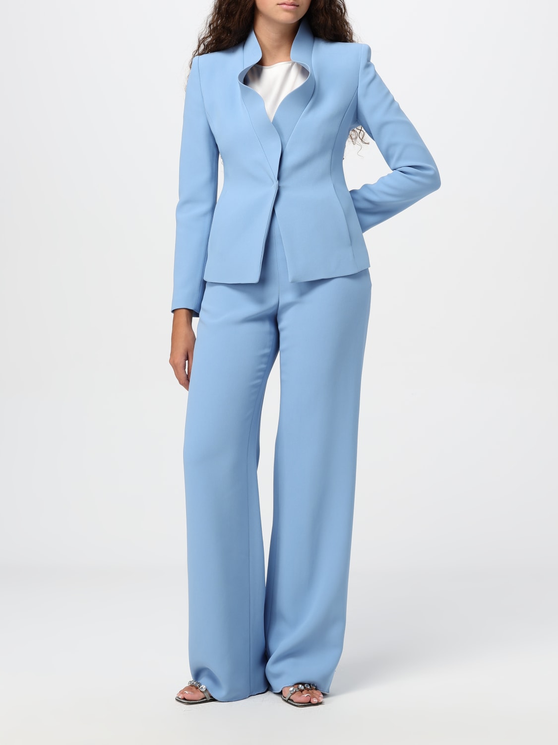Giglio Blazer a monopetto Emporio Armani Vendita Economica