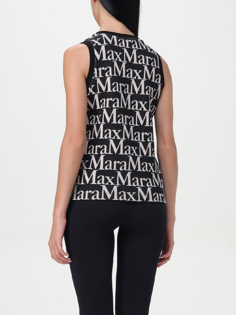 Giglio Top sportivo con logo 's Max Mara Saldi Di Fabbrica
