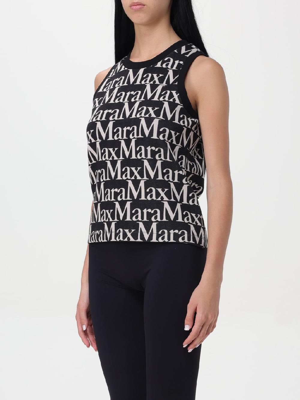 Giglio Top sportivo con logo 's Max Mara Saldi Di Fabbrica
