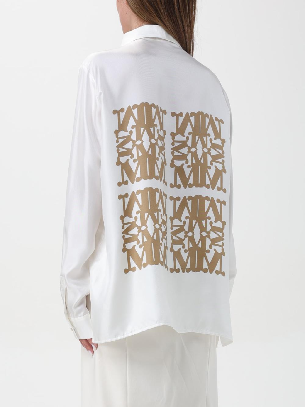 Giglio Camicia Monogram Max Mara di seta Moda