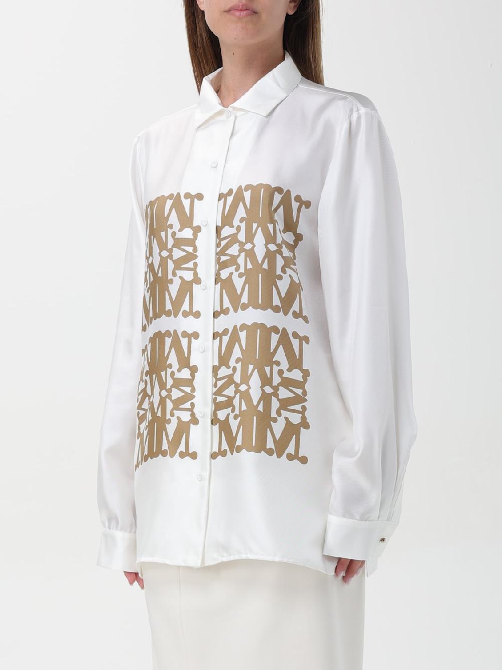 Giglio Camicia Monogram Max Mara di seta Moda