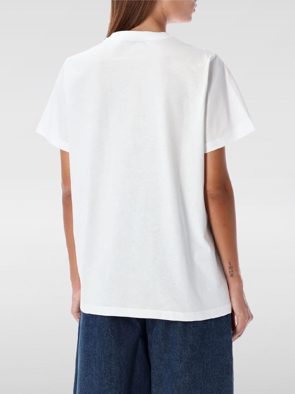 Giglio T-shirt con stampa Gatto Ganni Hotsell