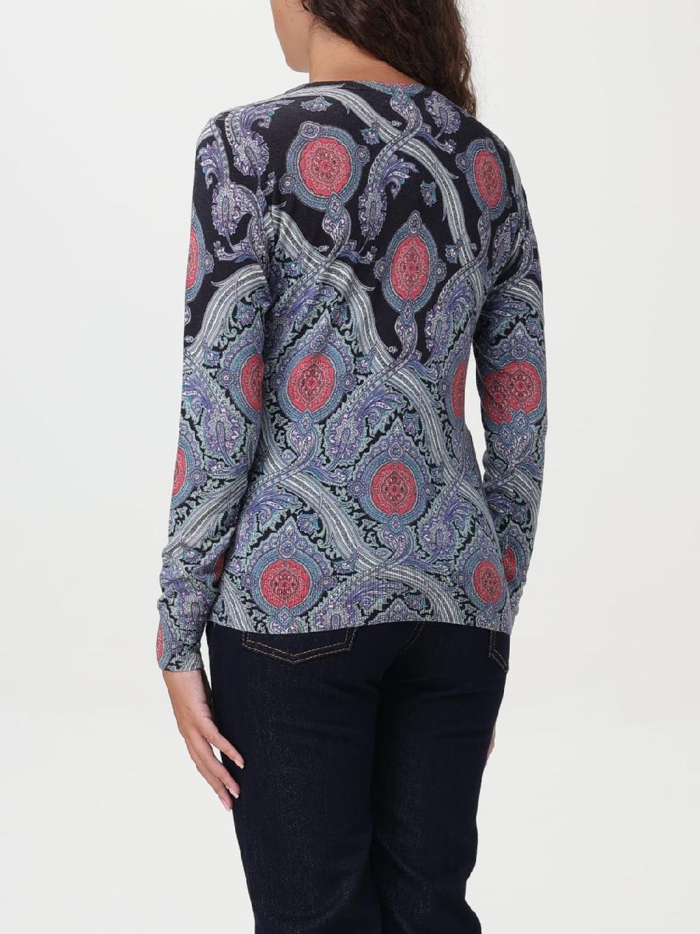 Giglio Maglia a girocollo Etro Paisley I Più Venduti
