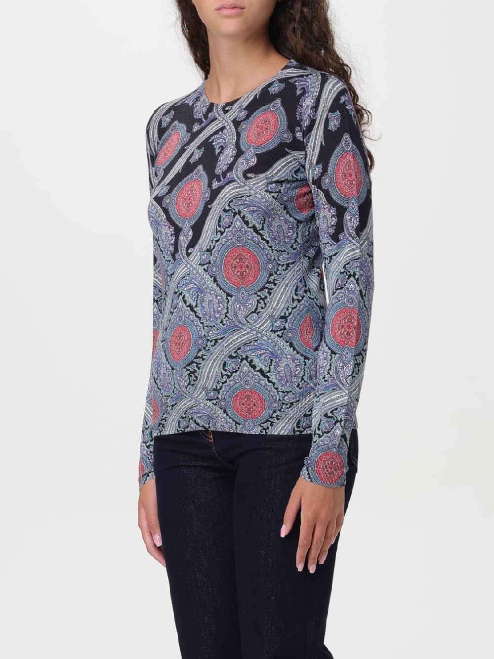 Giglio Maglia a girocollo Etro Paisley I Più Venduti