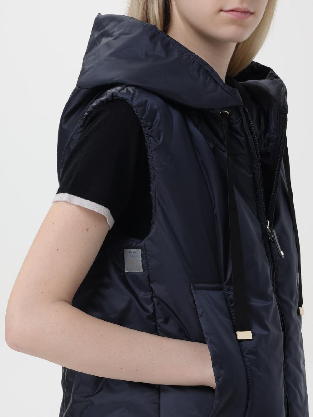 Giglio Gilet a piumino con cappuccio Max Mara The Cube In Saldo