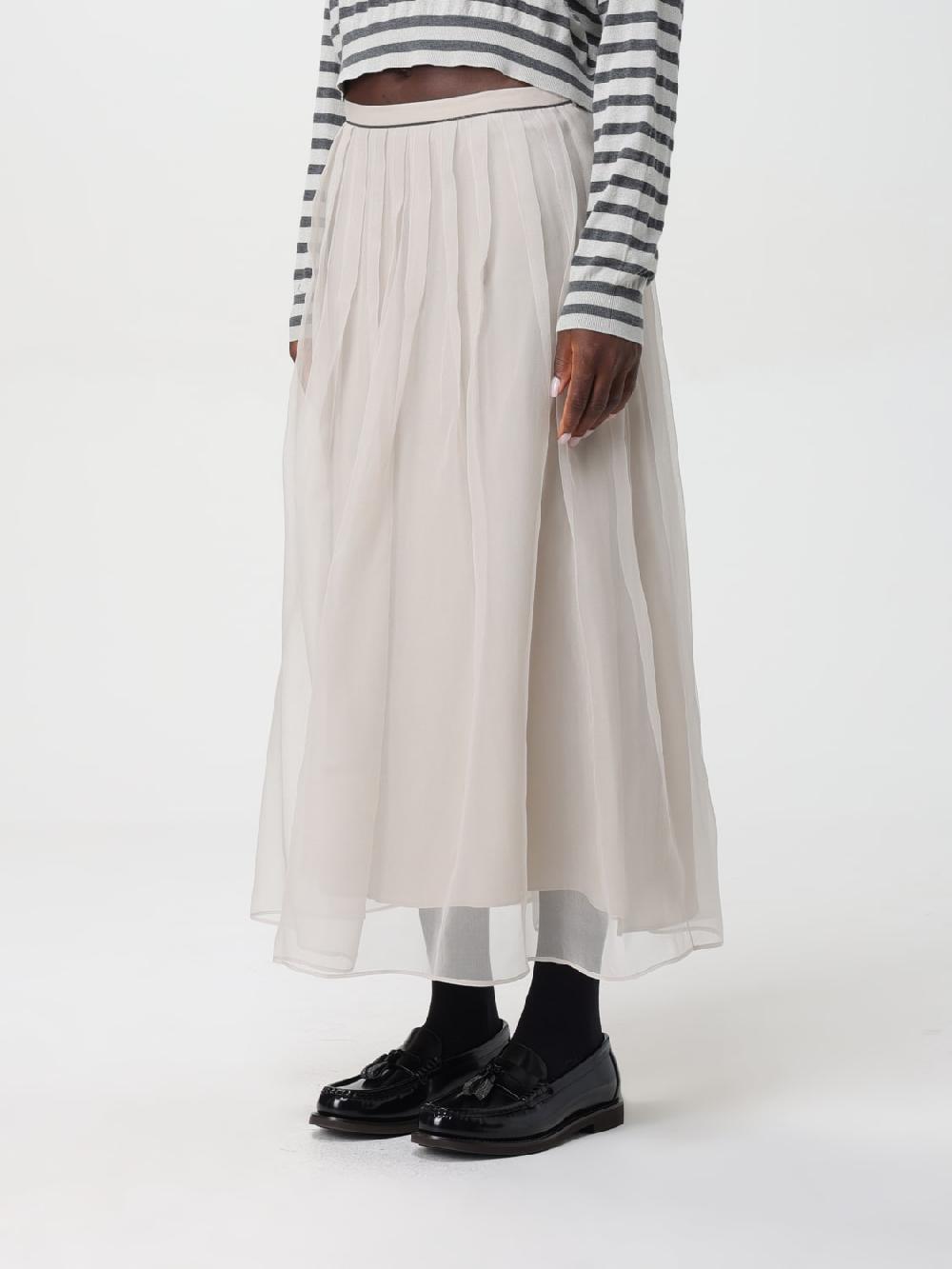 Giglio Gonna in tulle Brunello Cucinelli Italia
