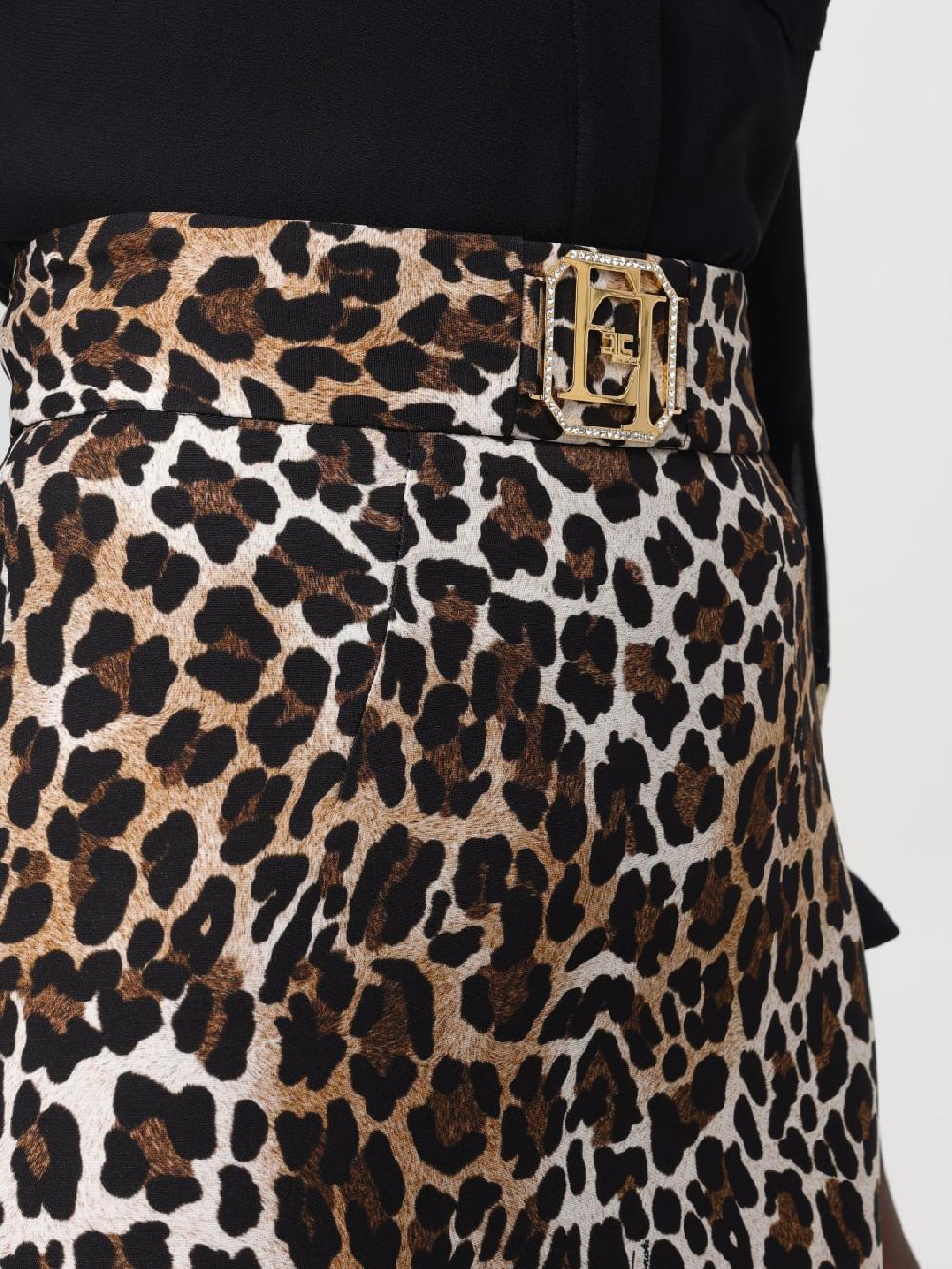 Giglio Gonna animalier Elisabetta Franchi Qualità Garantita