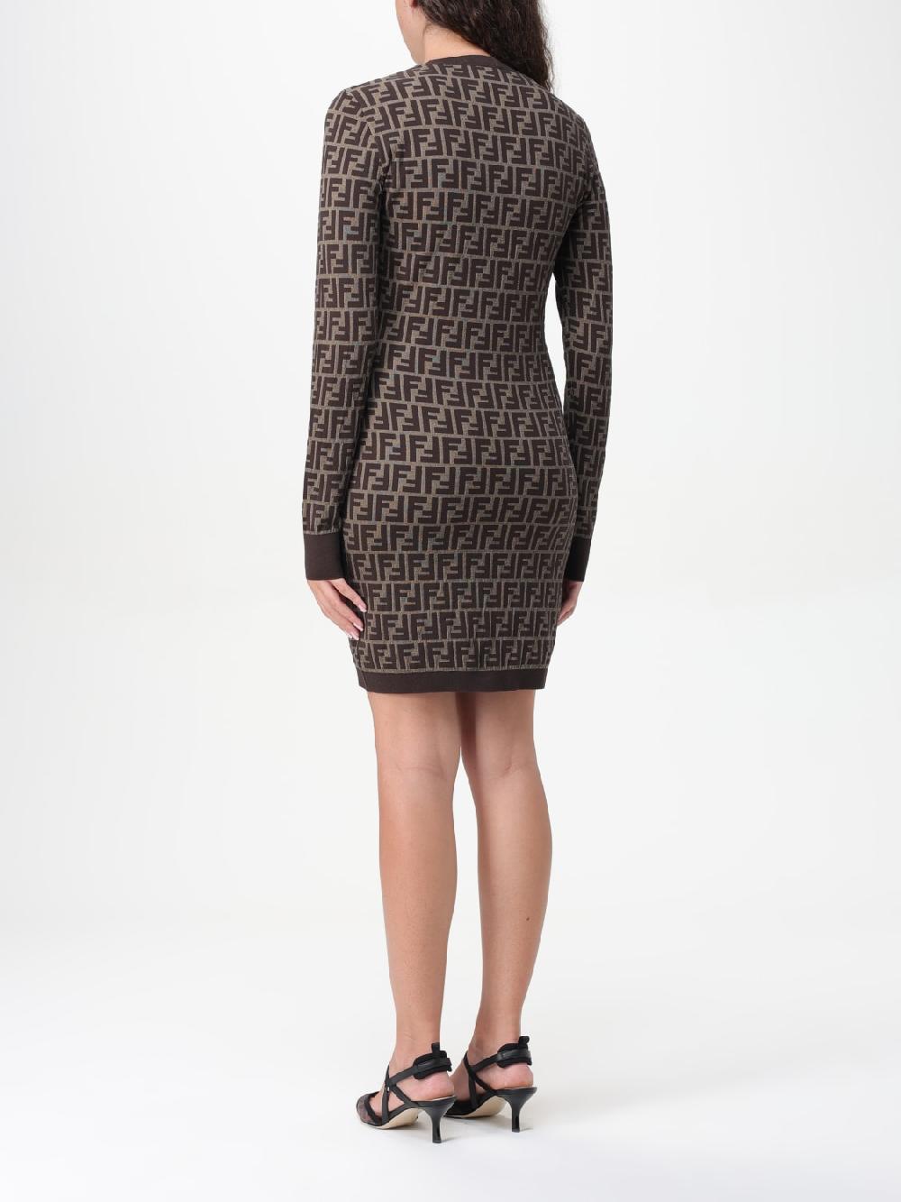 Giglio Abito FF Fendi in cotone Shopping Online