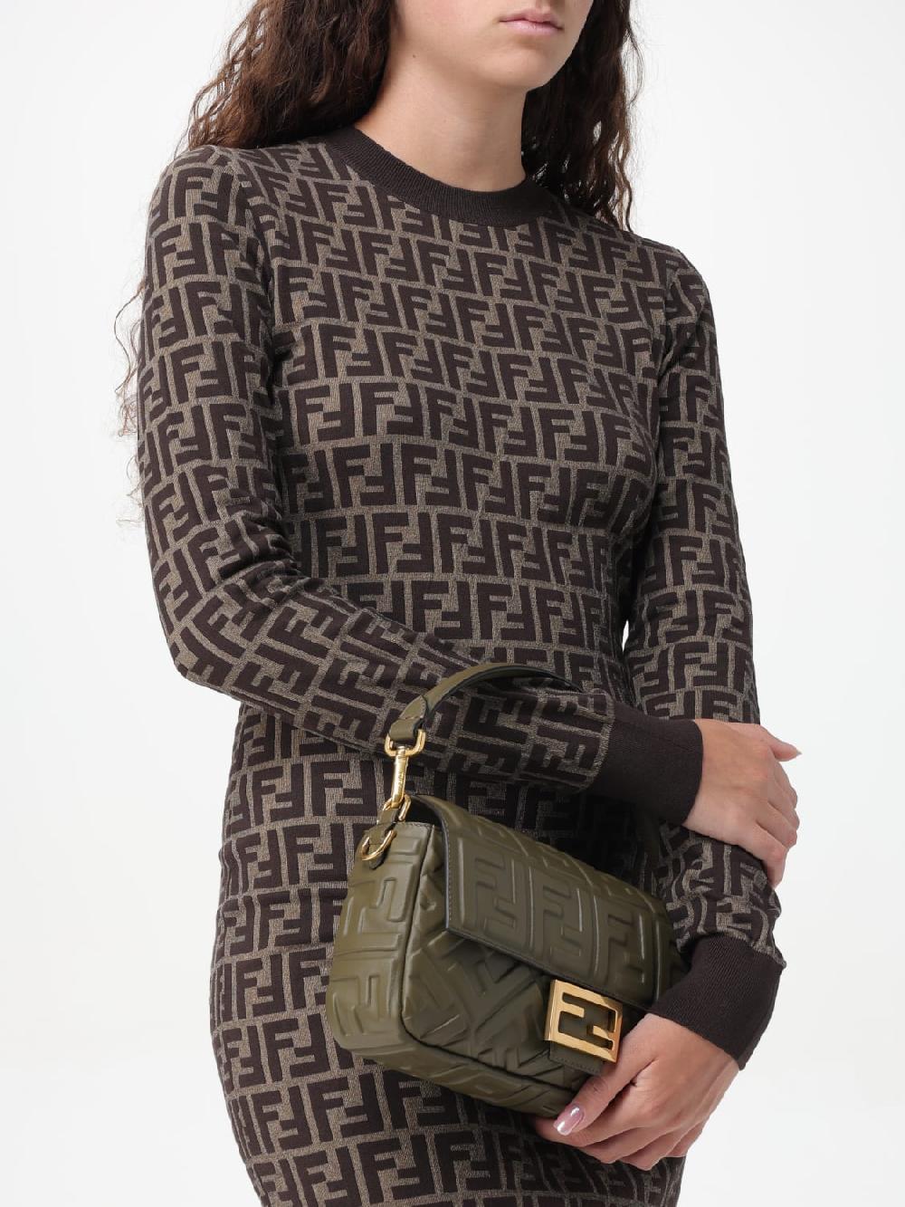 Giglio Abito FF Fendi in cotone Shopping Online