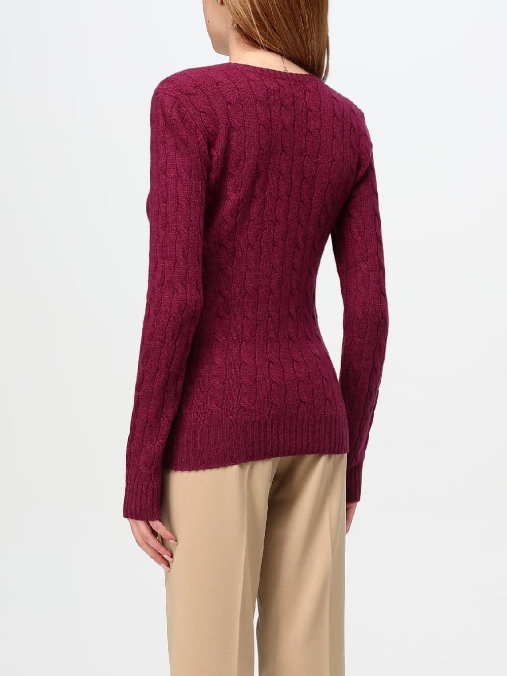 Giglio Maglione Polo Ralph Lauren in lana e cashmere con lavorazione intrecciata Economico