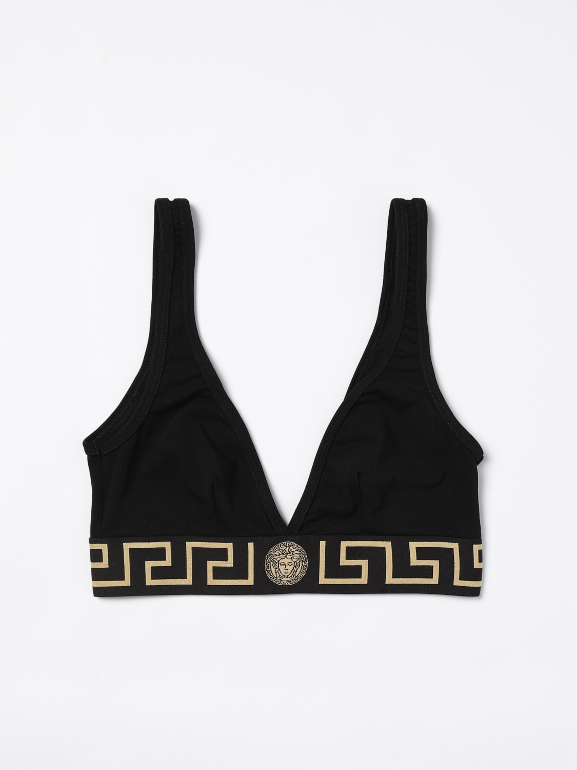 Giglio Reggiseno Greca Versace in cotone stretch Online