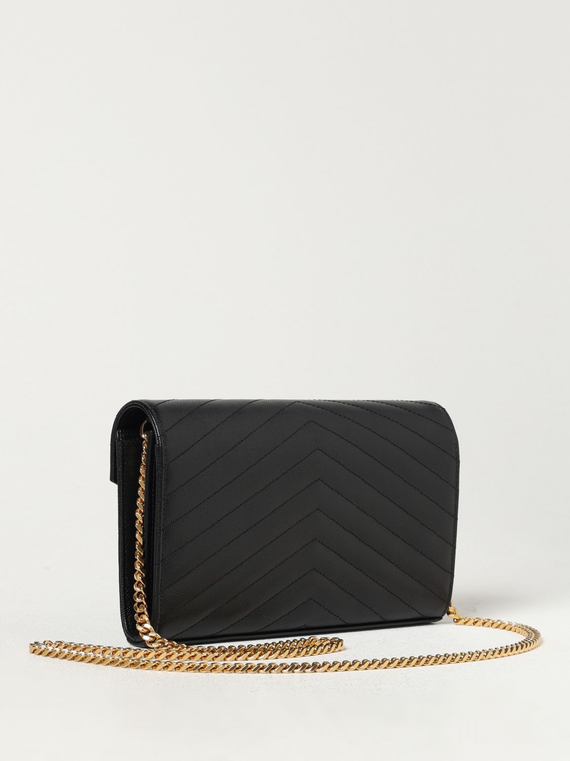 Giglio Borsa Cassandre Saint Laurent in pelle grain de poudre Nuova