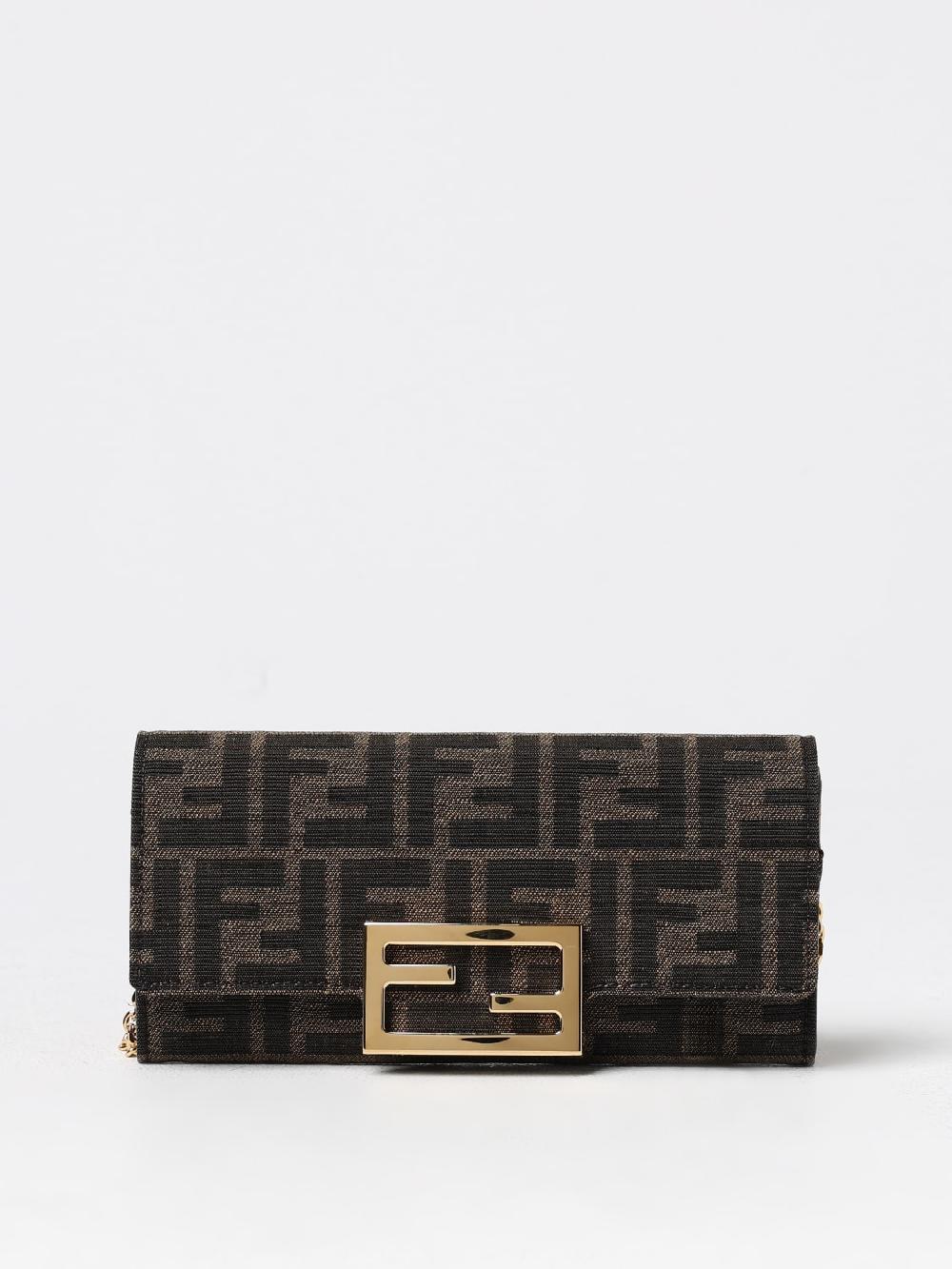 Giglio Borsa wallet Baguette Fendi in tessuto jacquard Qualità