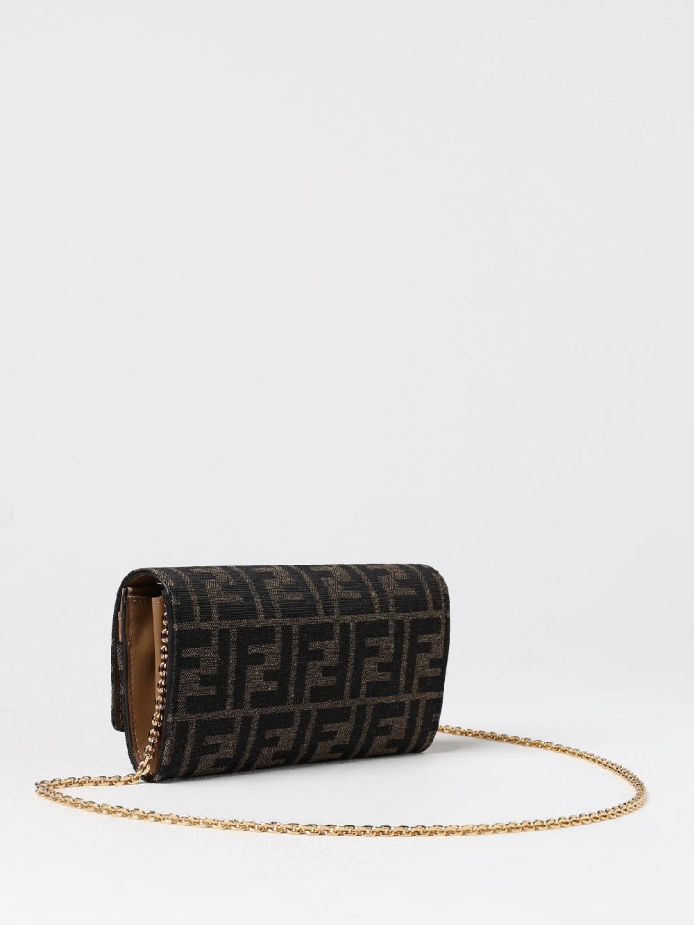 Giglio Borsa wallet Baguette Fendi in tessuto jacquard Qualità