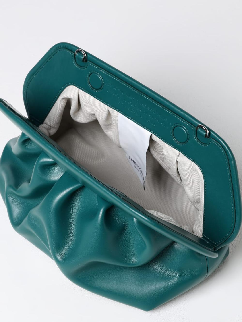 Giglio Clutch Bios Themoirè in pelle vegana Vendita
