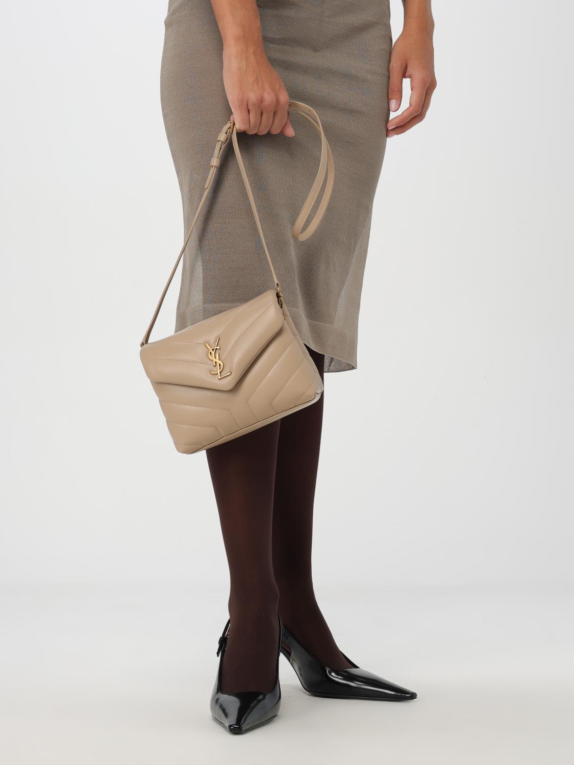 Giglio Borsa Loulou Toy Saint Laurent in pelle chevron Qualità Garantita