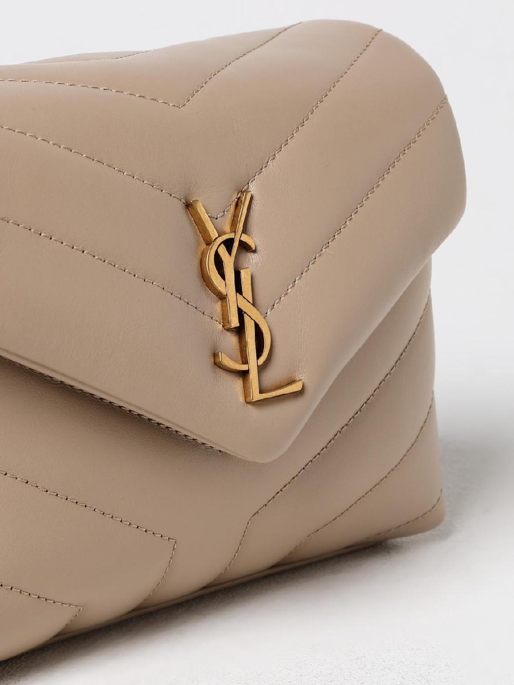 Giglio Borsa Loulou Toy Saint Laurent in pelle chevron Qualità Garantita