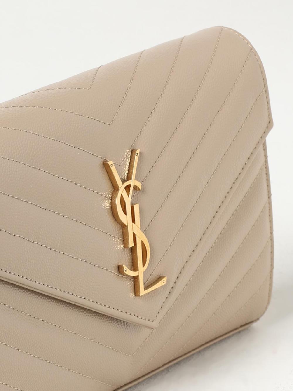 Giglio Borsa Cassandre Saint Laurent in pelle grain de poudre Fino Al -60%