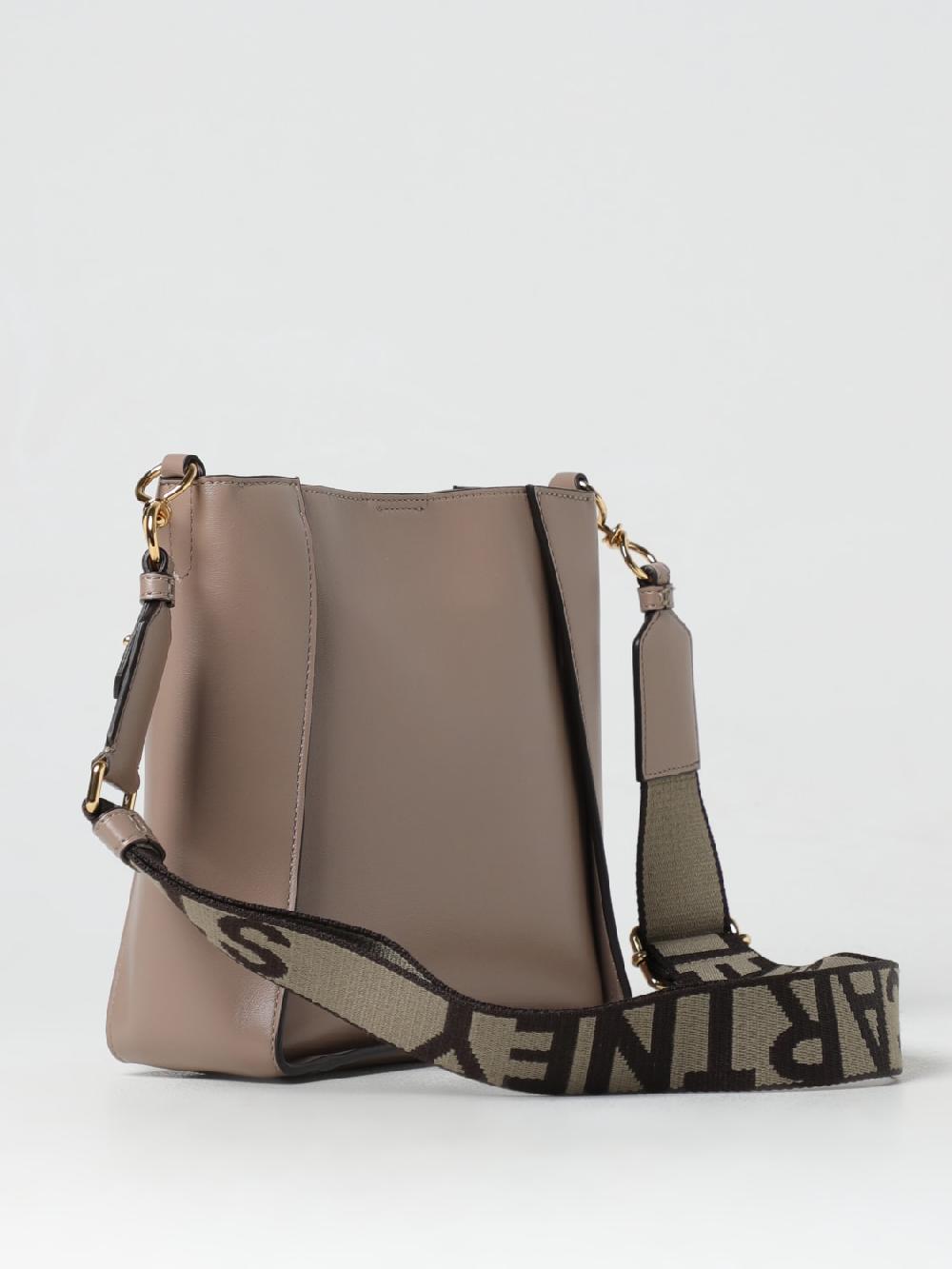 Giglio Borsa a tracolla con logo circolare Stella McCartney Saldi Di Fabbrica