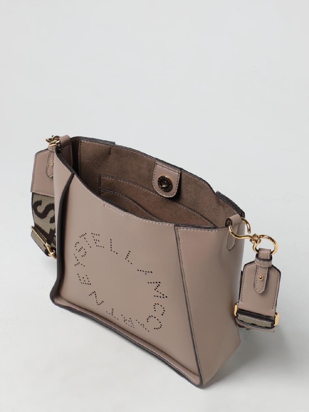 Giglio Borsa a tracolla con logo circolare Stella McCartney Saldi Di Fabbrica