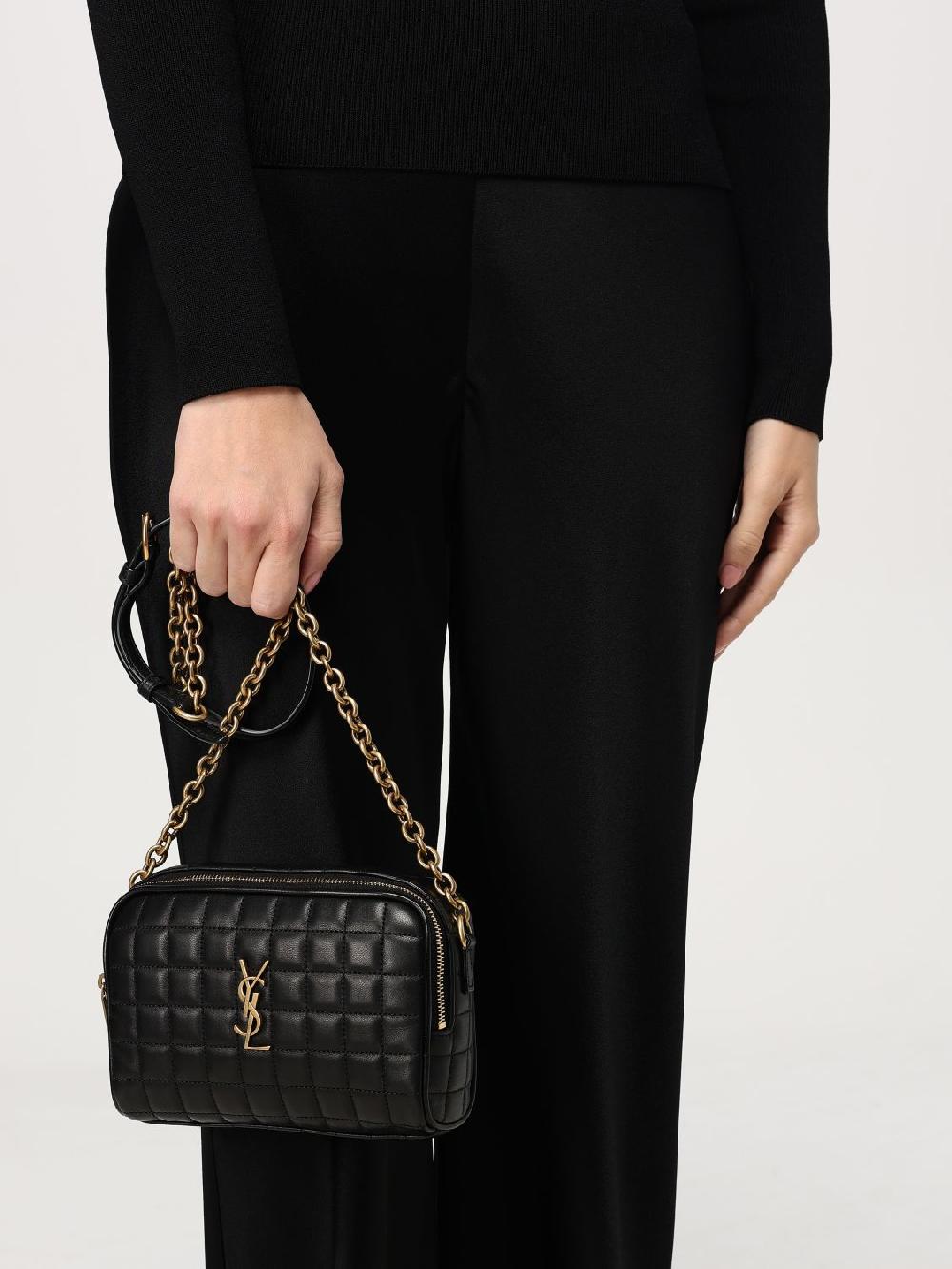 Giglio Borsa Cassandre Saint Laurent in nappa trapuntata 2025