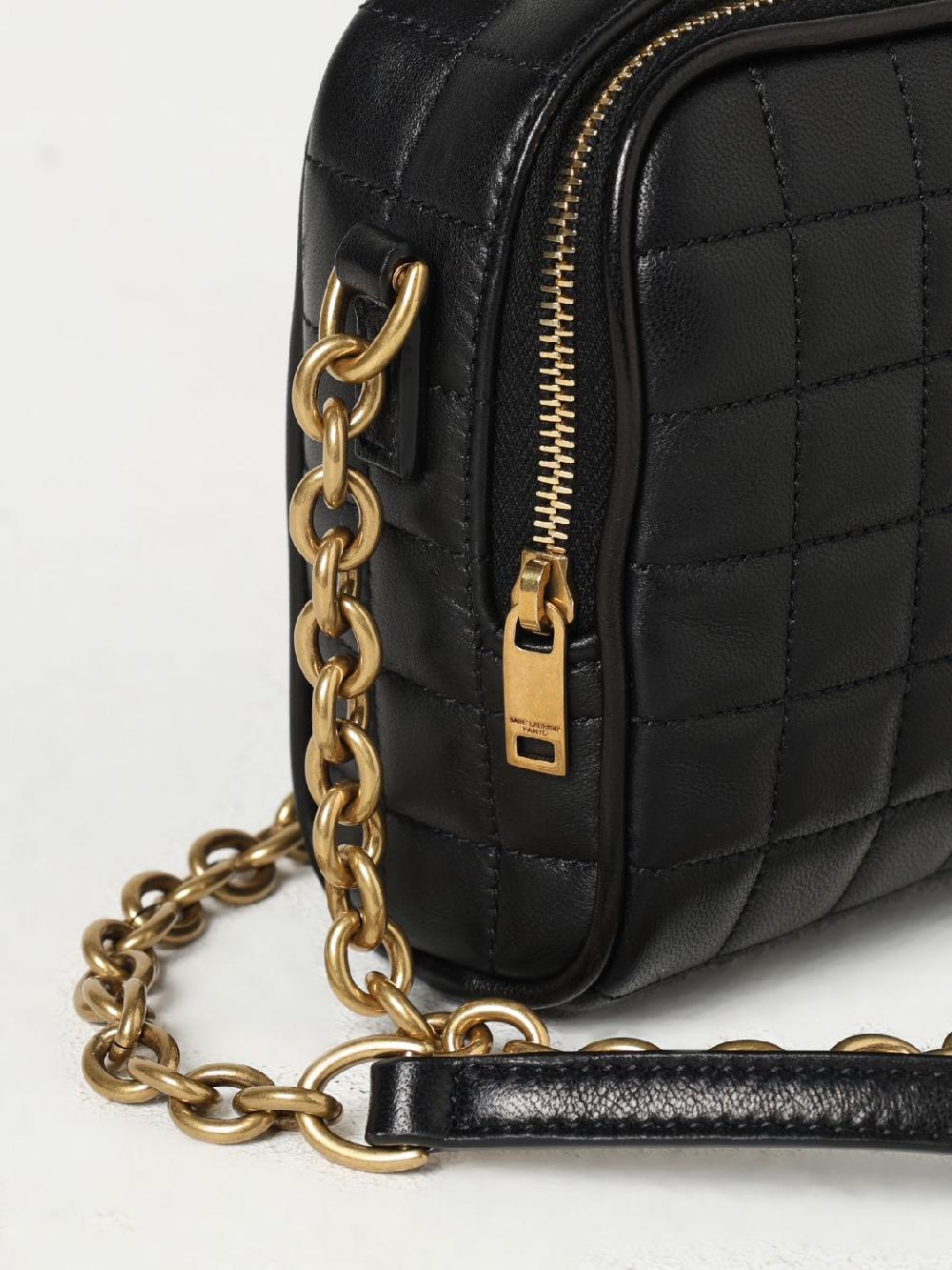 Giglio Borsa Cassandre Saint Laurent in nappa trapuntata 2025