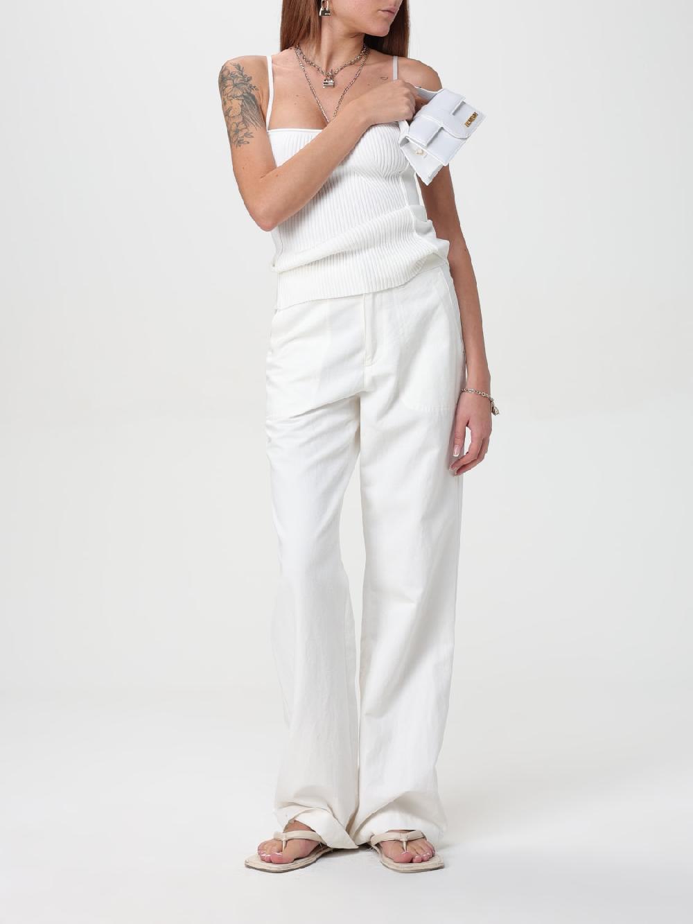 Giglio Borsa Le Bambinou Jacquemus in pelle Negozi Online