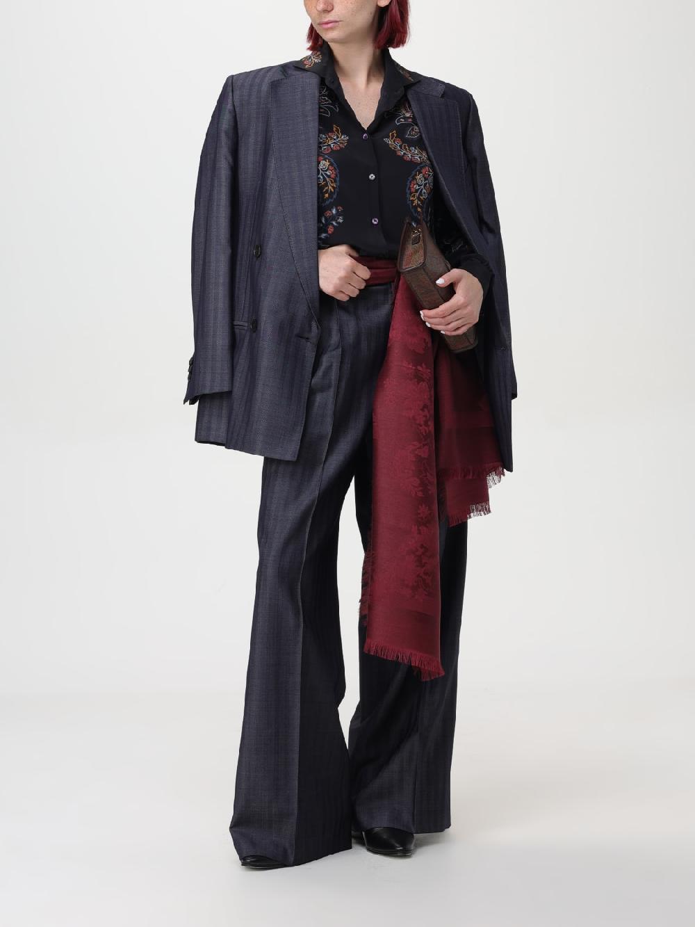 Giglio Borsa Etro in cotone spalmato con Paisley all over Acquista Ora
