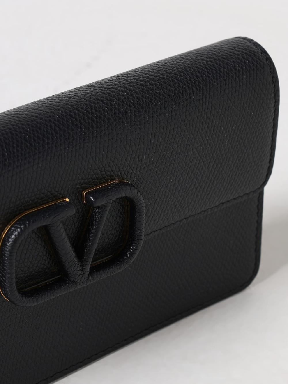 Giglio Borsa wallet Locò Valentino Garavani in pelle a grana Shopping Online