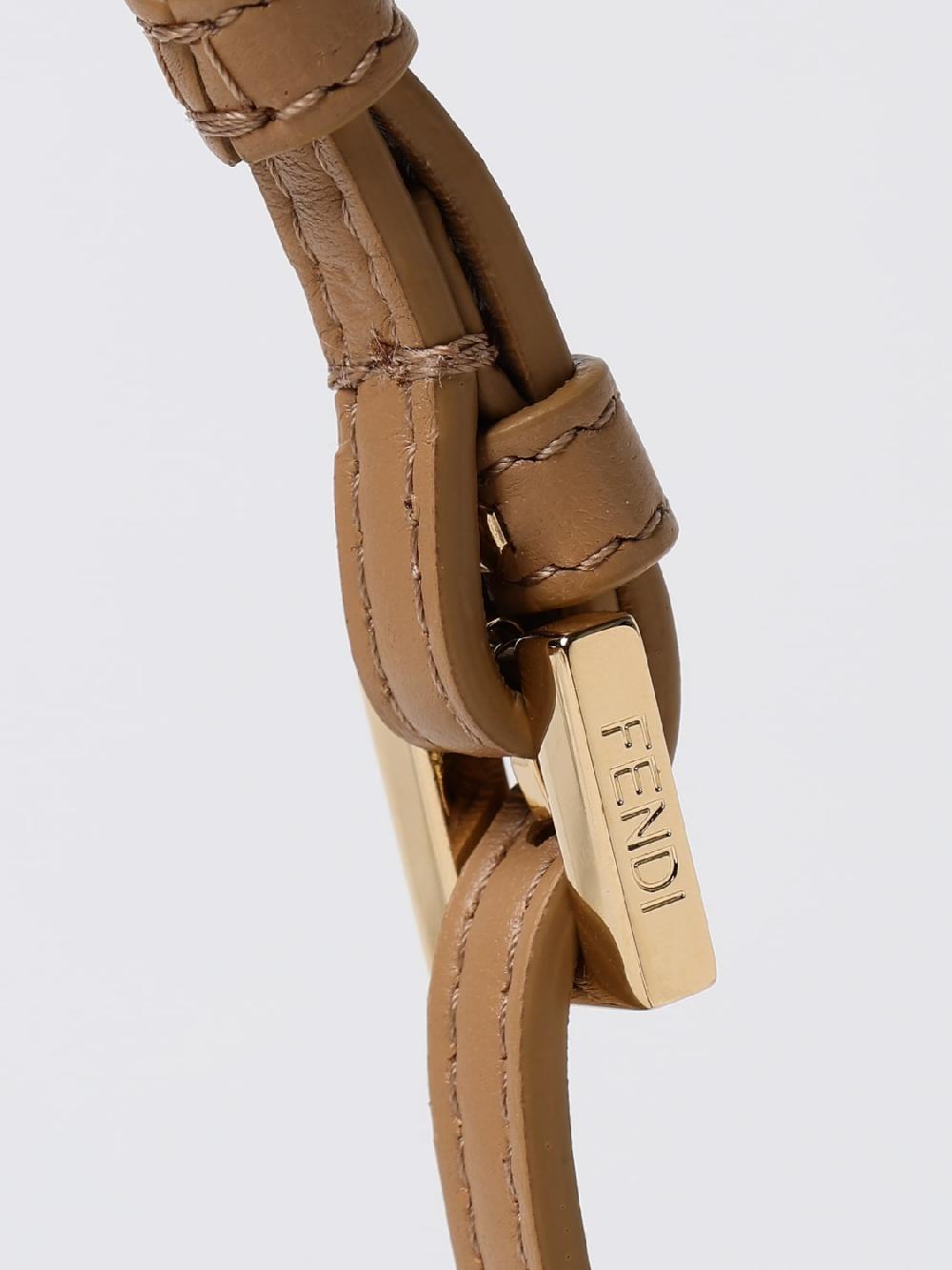 Giglio Borsa wallet Fendi in nappa con monogram FF all over Presa