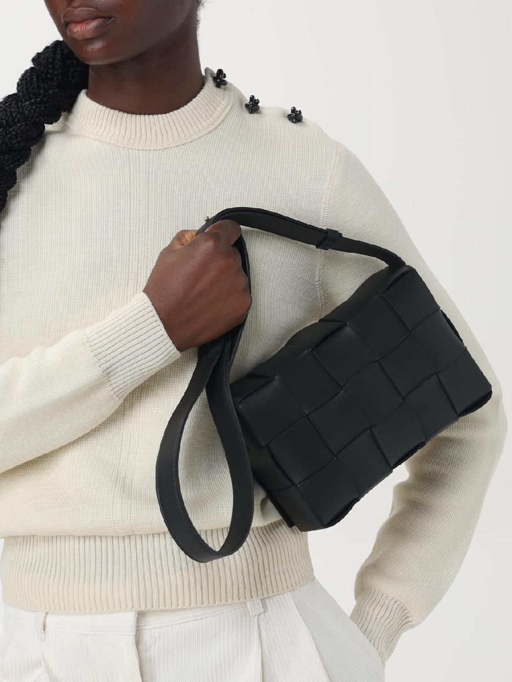 Giglio Borsa Cassette Bottega Veneta in pelle intrecciata Offerta