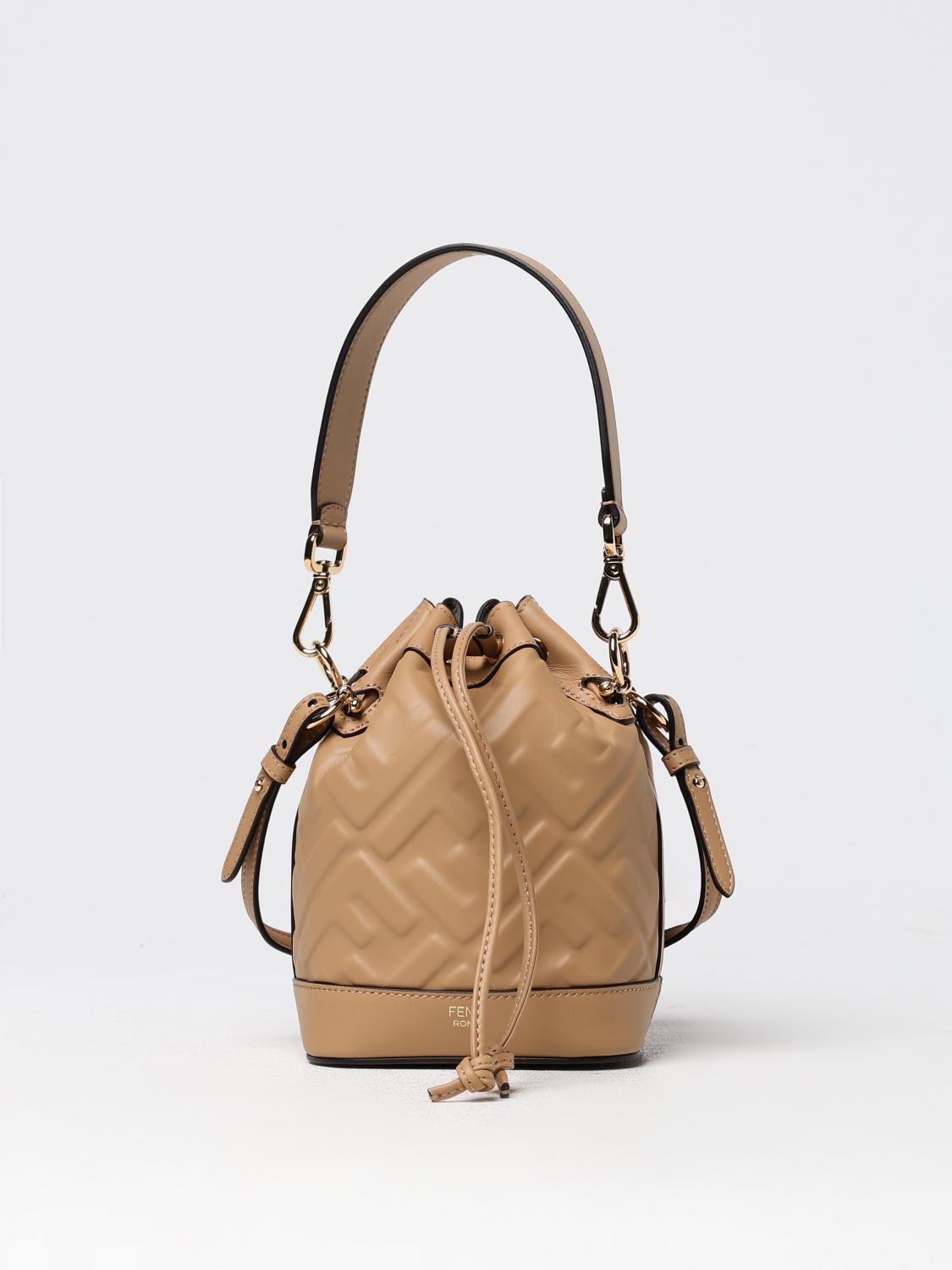 Giglio Borsa Mon Tresor Fendi in pelle con monogram FF all over Negozio