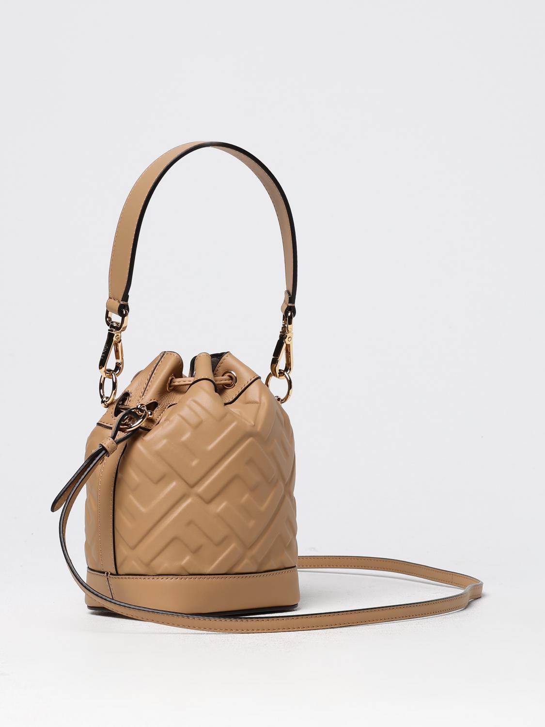Giglio Borsa Mon Tresor Fendi in pelle con monogram FF all over Negozio