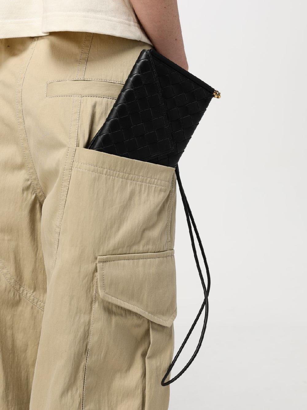Giglio Borsa Solstice Bottega Veneta in nappa intrecciata Moda