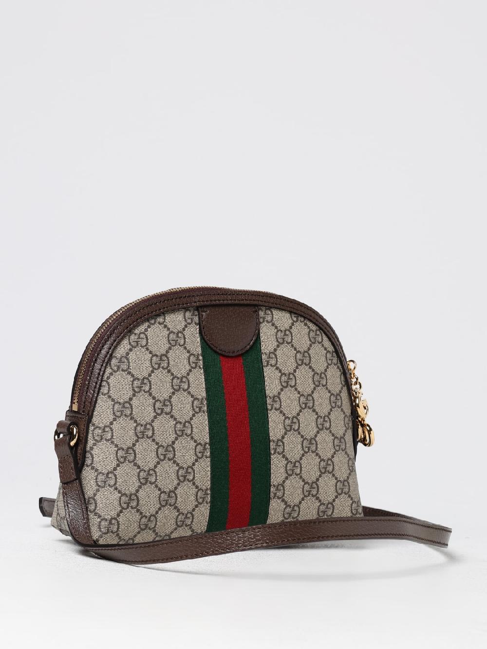 Giglio Borsa Ophidia Gucci in tessuto GG Supreme e pelle a grana 2025