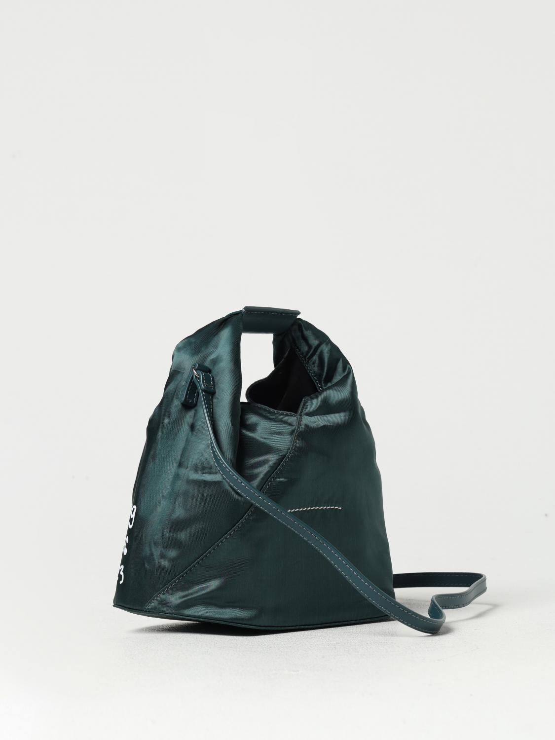 Giglio Borsa Japanese MM6 Maison Margiela in viscosa e pelle con stampa logo Qualità