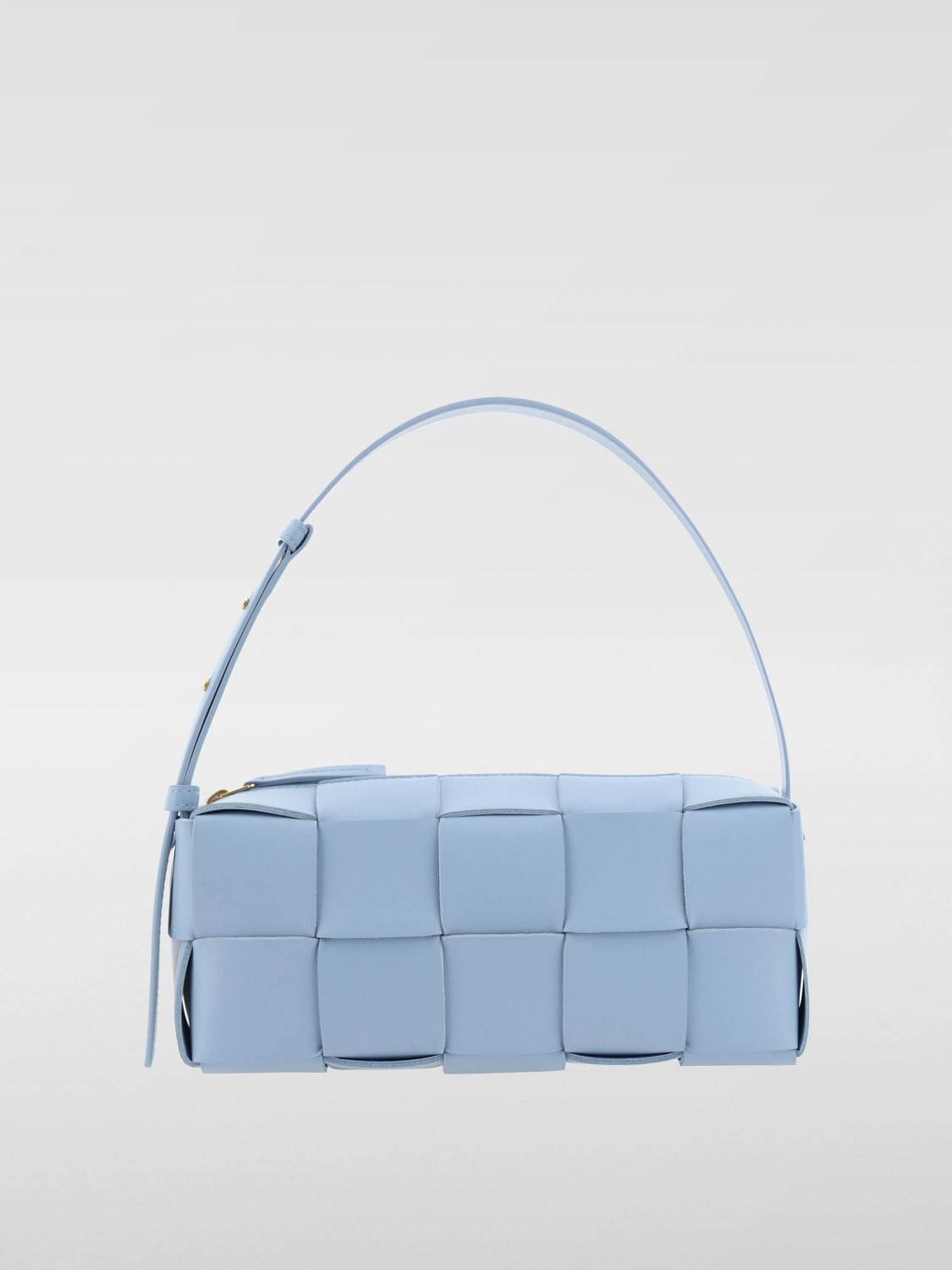 Giglio Borsa Brick Cassette Bottega Veneta in pelle intrecciata Vendita