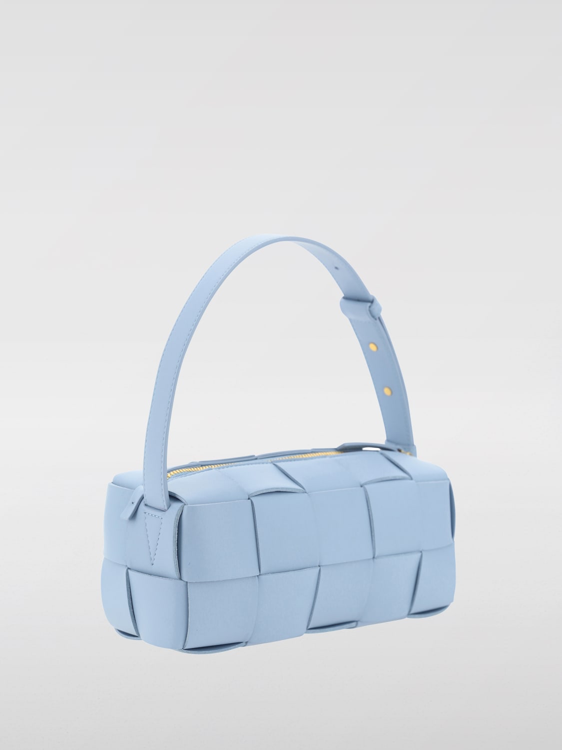 Giglio Borsa Brick Cassette Bottega Veneta in pelle intrecciata Vendita