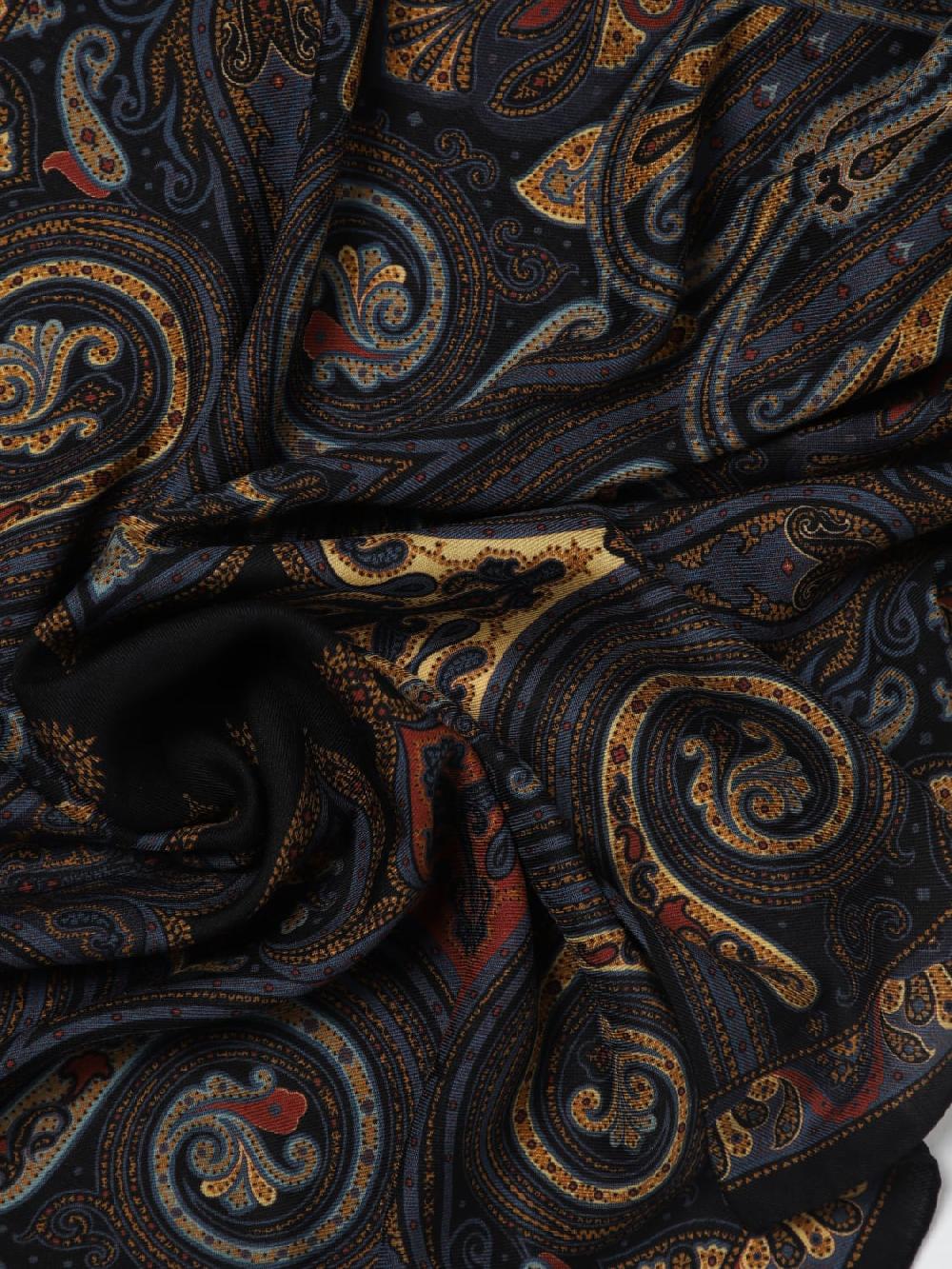 Giglio Sciarpa Etro in lana e seta con Paisley all over Online