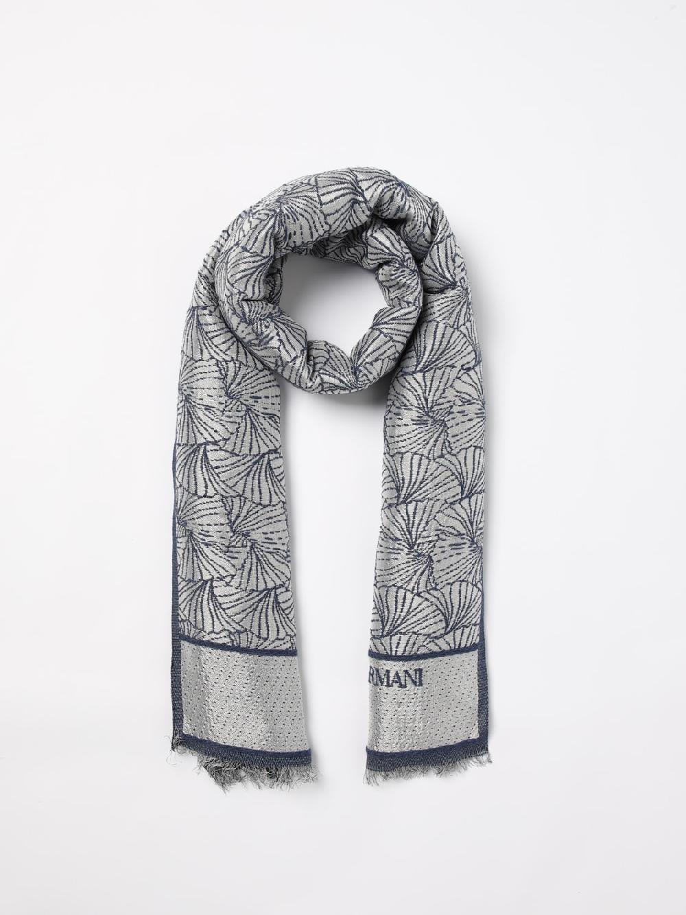 Giglio Sciarpa Emporio Armani in viscosa jacquard 2025