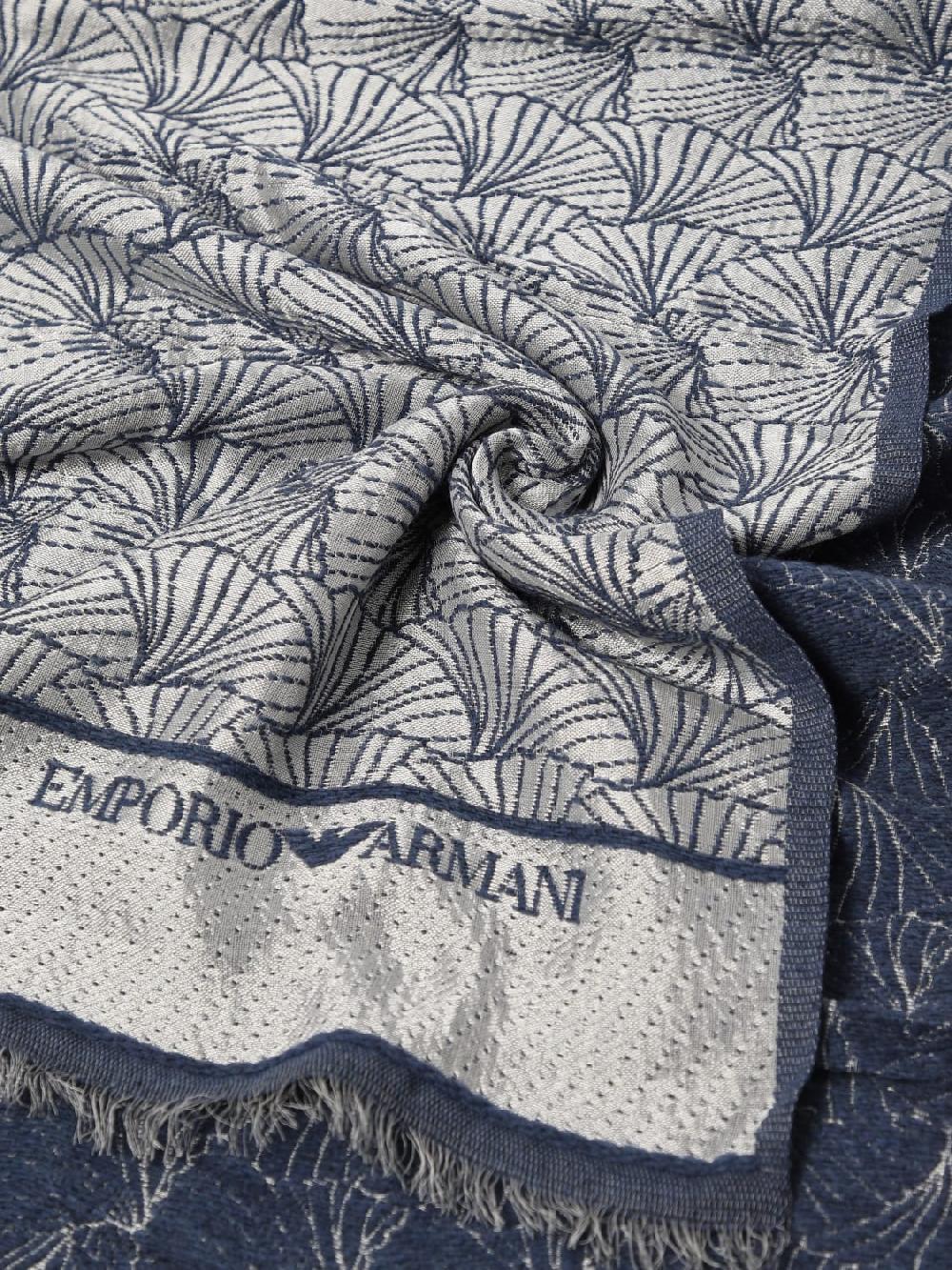 Giglio Sciarpa Emporio Armani in viscosa jacquard 2025