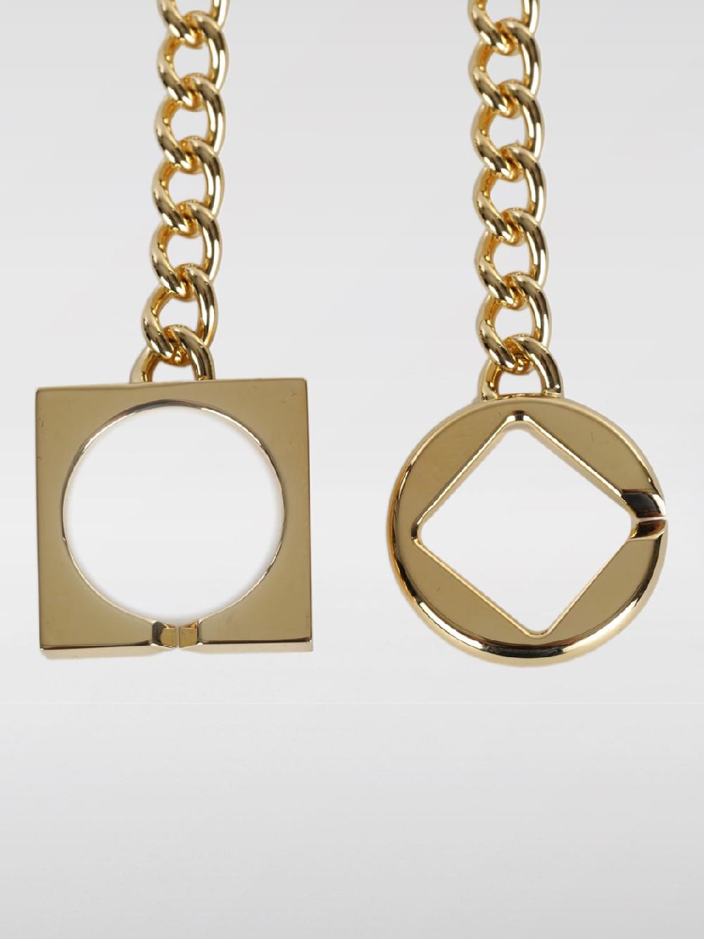 Giglio Choker Circle And Square Jacquemus in ottone Qualità Garantita