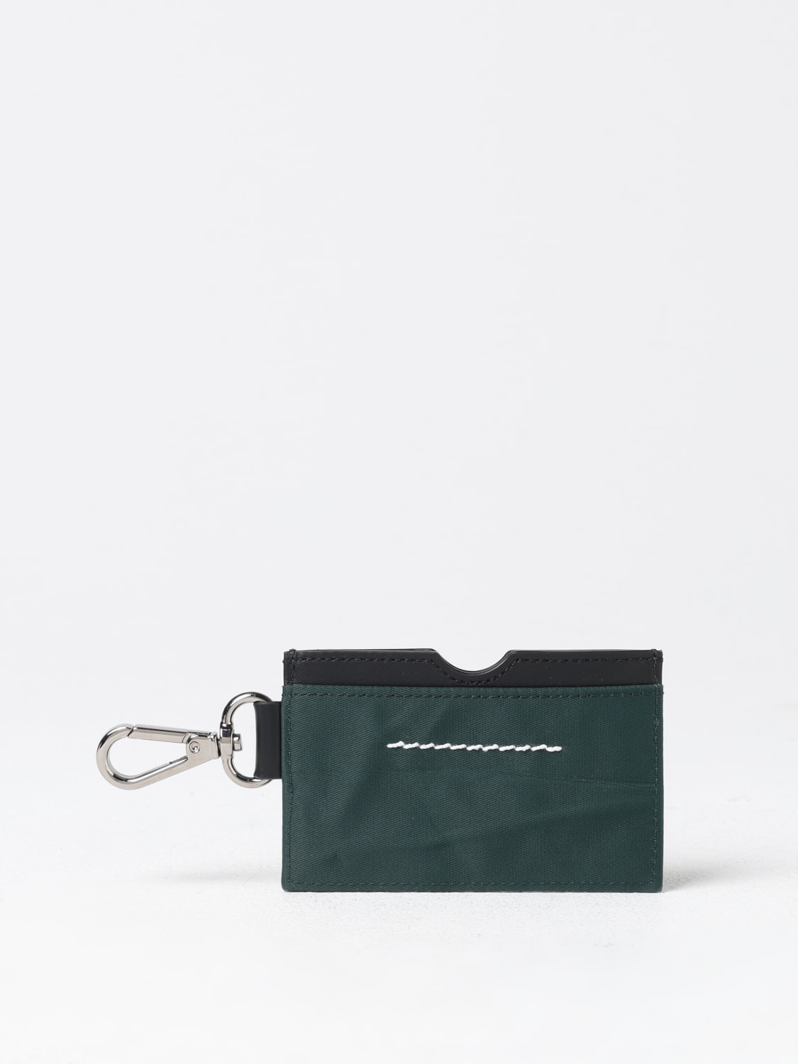 Giglio Portacarte di credito Numeric MM6 Maison Margiela in pelle e nylon Offerte
