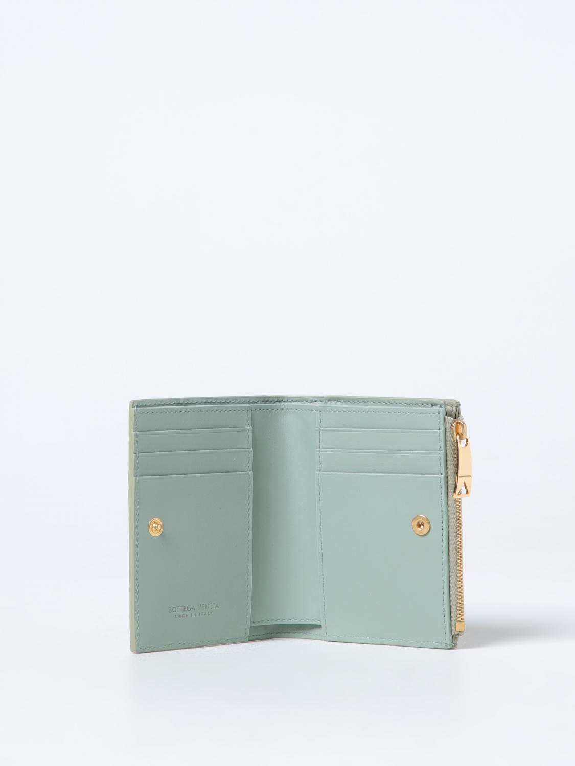 Giglio Portafoglio Intrecciato Bottega Veneta in pelle intrecciata Vendite Flash