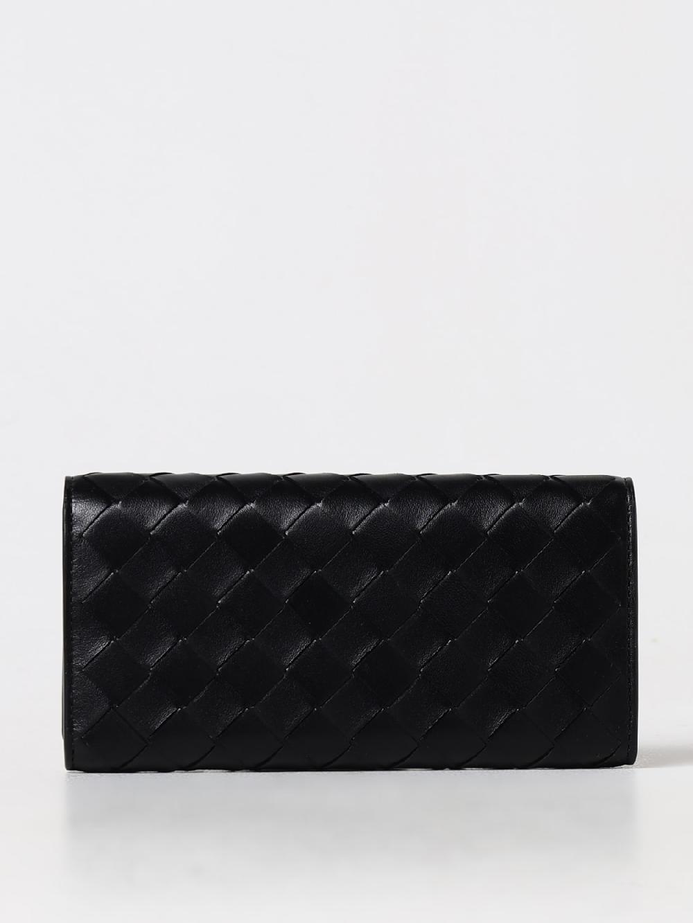 Giglio Portafoglio Bottega Veneta in pelle intrecciata In Linea